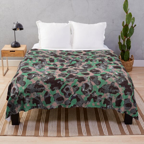 Item preview, camouflage animalier pink black green designed and sold by Alessandro Remo Mazzoni Remotextiles.