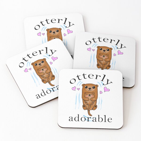 Item preview, Adorable otter, otterly designed and sold by Seaottermemes.