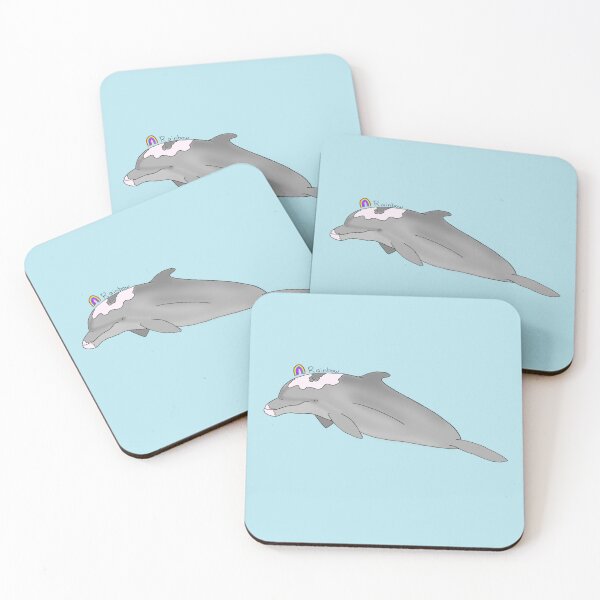 Item preview, Rainbow Dolphin designed and sold by tidaldreams.