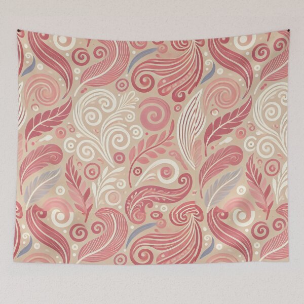 Item preview, Blush Botanical Whirls designed and sold by haleymaree.