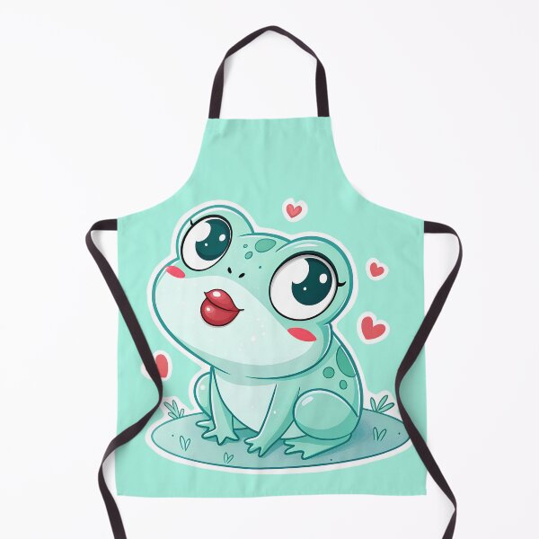 Item preview, Chibi frog kiss designed and sold by AhArtMe.