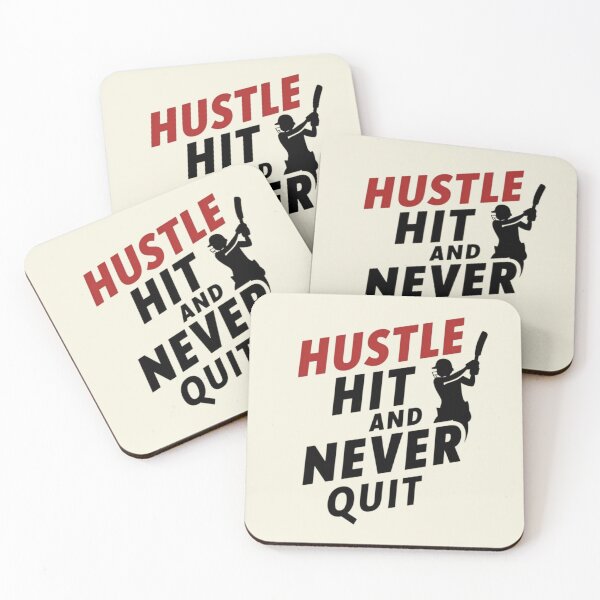 Item preview, Hustle Hit And Never Quit designed and sold by Jollys-ArtShop.