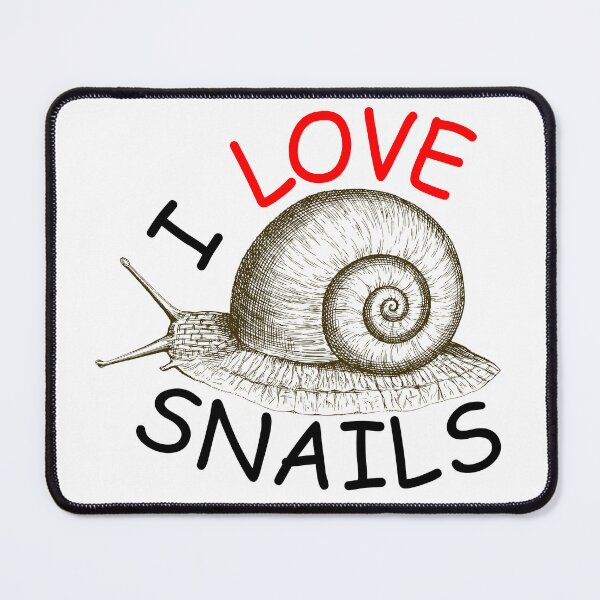 Item preview, I Love Snails designed and sold by NearlyEverythin'.