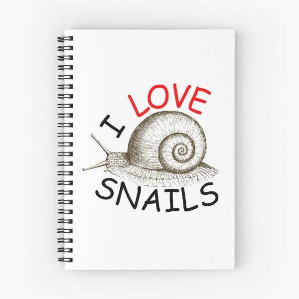Aperçu de l'œuvre J'aime les escargots créée et vendue par NearlyEverythin'.