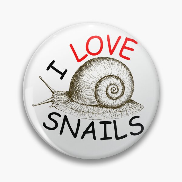 Item preview, I Love Snails designed and sold by NearlyEverythin'.