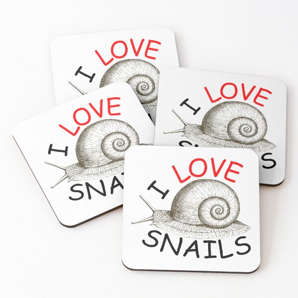 Item preview, I Love Snails designed and sold by NearlyEverythin'.
