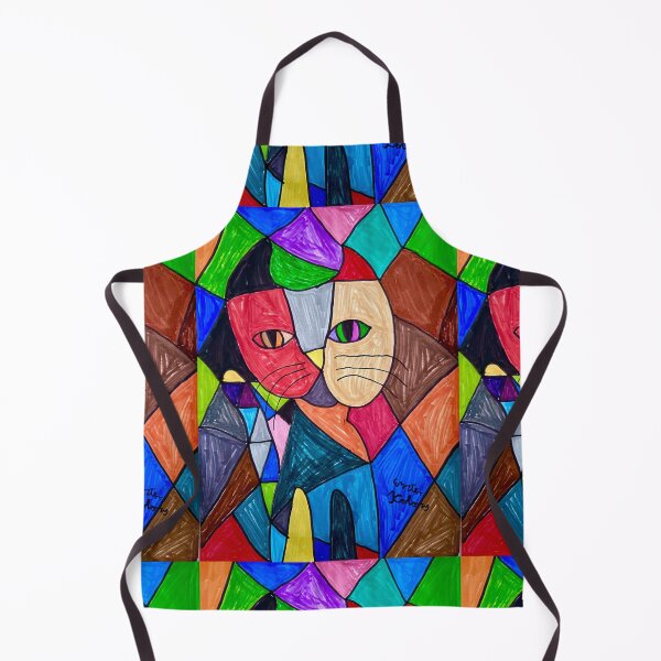 Item preview, colorful cat designed and sold by kolozse.