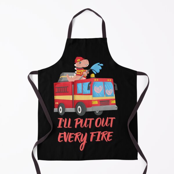 Item preview, FireSaurus I'll put out every fire, best gift for the little ones who love dinosaurs and firefighting designed and sold by FelkMariShop.