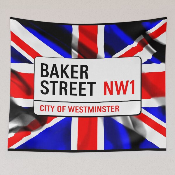 Item preview, Classic London Baker Street Road Sign V1b designed and sold by RetrospectUK.