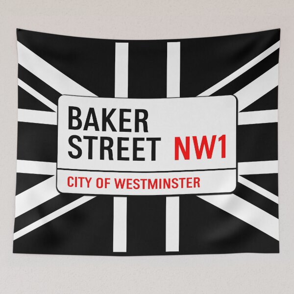 Item preview, Classic London Baker Street Road Sign V1c designed and sold by RetrospectUK.