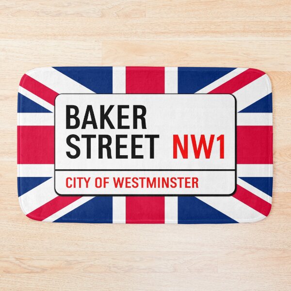 Item preview, Classic London Baker Street Road Sign V1d designed and sold by RetrospectUK.
