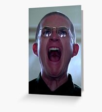War Face - Full Metal Jacket Greeting Card