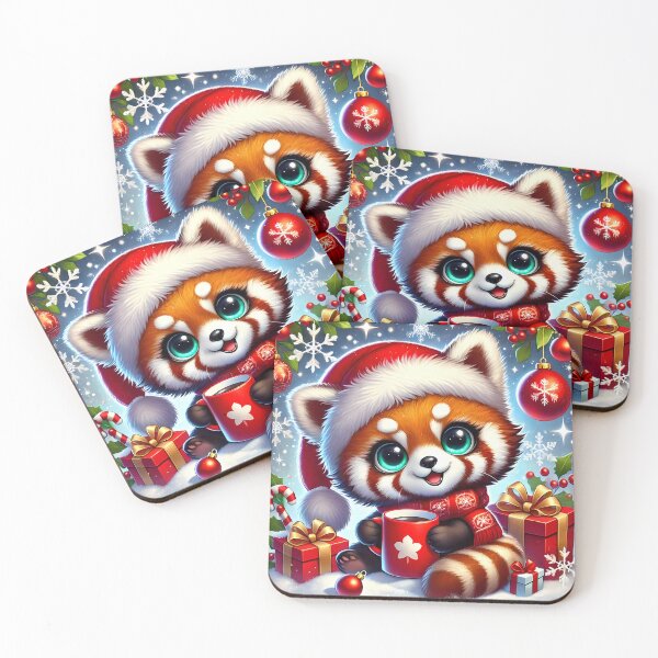 Item preview, Red Panda Christmas  designed and sold by Jbl55.