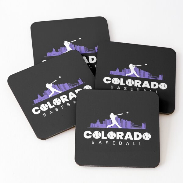 Item preview, Colorado Baseball Minimalist City Skyline designed and sold by OffTheBat.