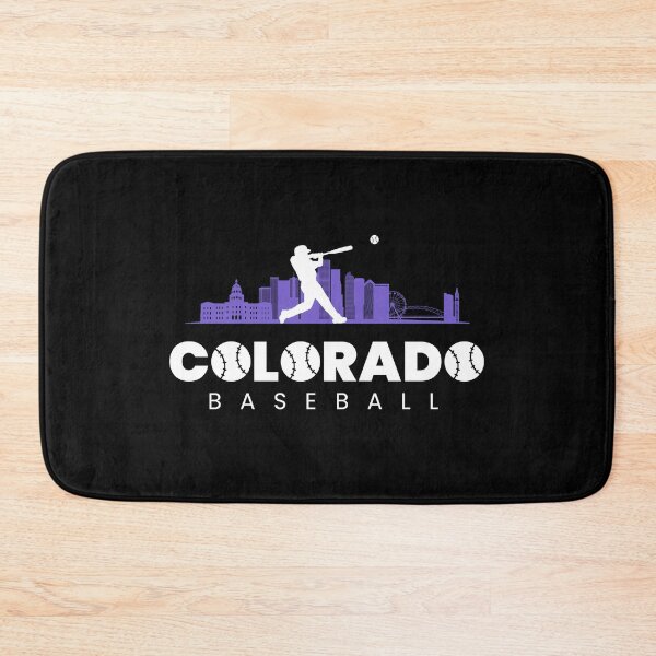 Item preview, Colorado Baseball Minimalist City Skyline designed and sold by OffTheBat.