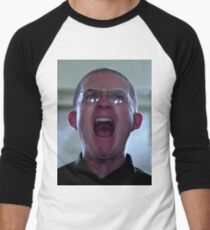 Camiseta ¾ estilo béisbol War Face - Chaqueta de metal completo