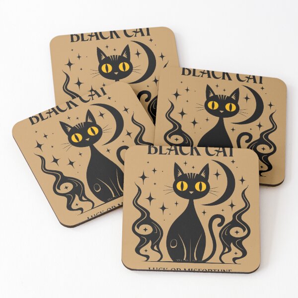 Item preview, they black cat luck or misfortune choose your path designed and sold by bluel_evin.