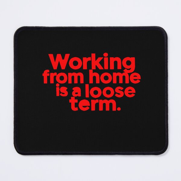 Item preview, Working from home logo designed and sold by DesignAFind.