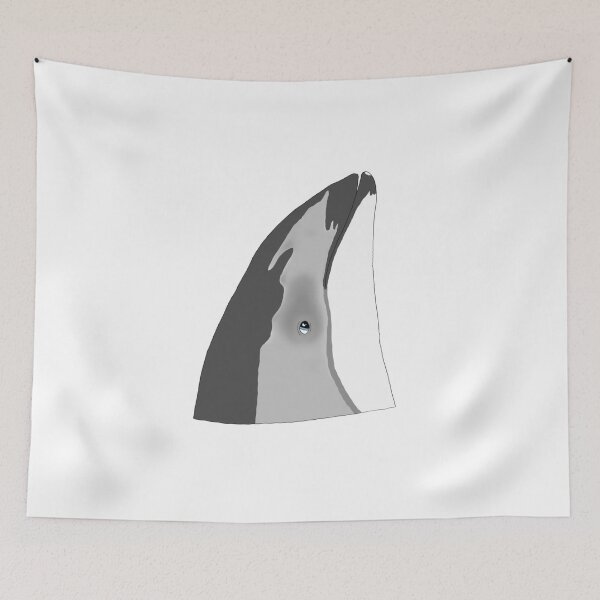 Item preview, Piquet Pacific White-Sided Dolphin designed and sold by tidaldreams.