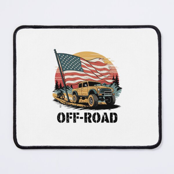 Item preview, Off road american flag designed and sold by Mateusz Majcherek.