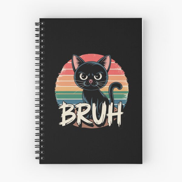Item preview, Funny Bruh Cat Meme designed and sold by Mateusz Majcherek.