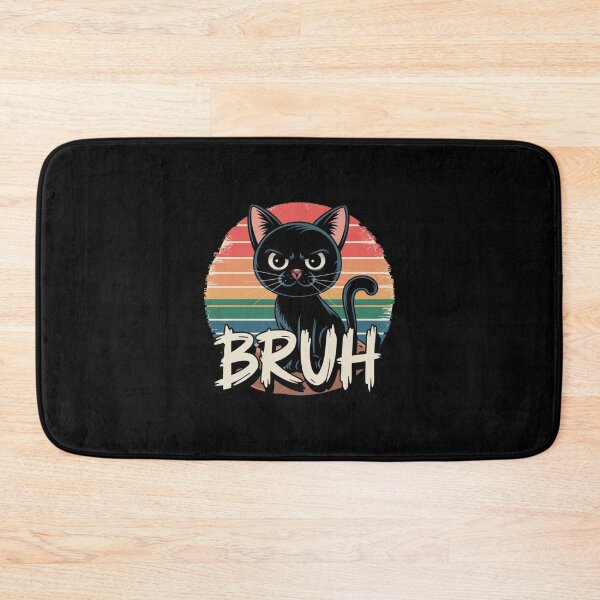 Item preview, Funny Bruh Cat Meme designed and sold by Mateusz Majcherek.