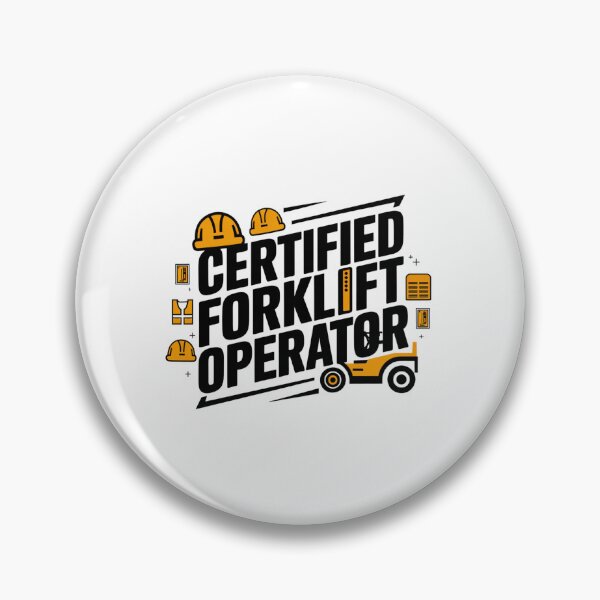 Item preview, Certified forklift operator designed and sold by Mateusz Majcherek.
