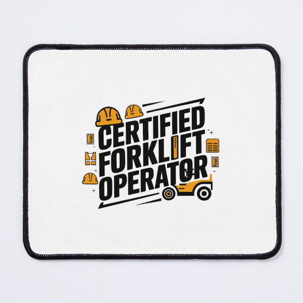 Item preview, Certified forklift operator designed and sold by Mateusz Majcherek.