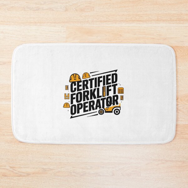 Item preview, Certified forklift operator designed and sold by Mateusz Majcherek.
