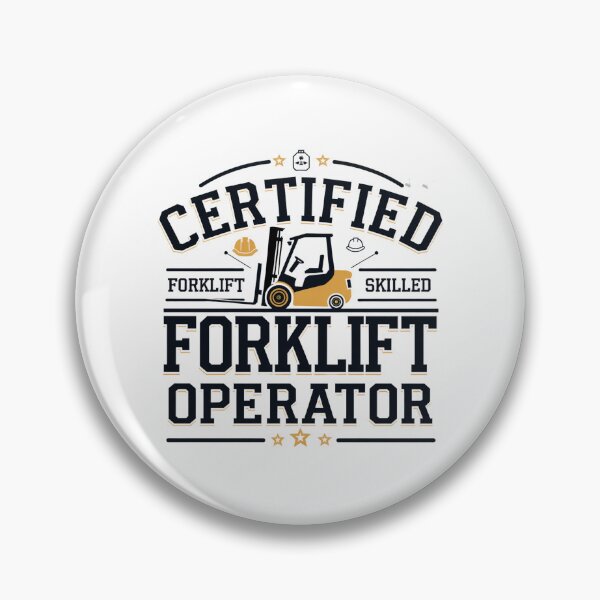 Item preview, Certified forklift operator designed and sold by Mateusz Majcherek.
