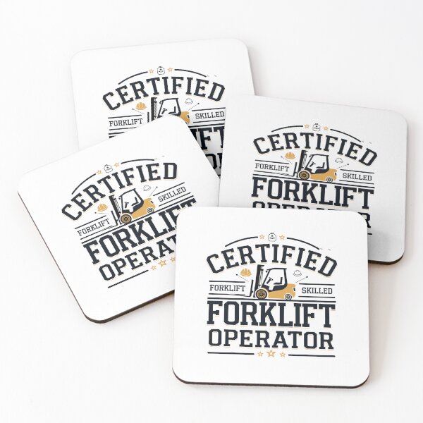 Item preview, Certified forklift operator designed and sold by Mateusz Majcherek.