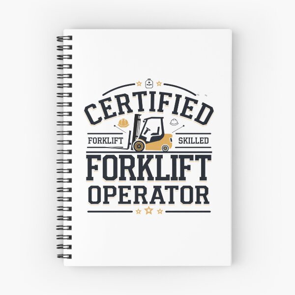 Item preview, Certified forklift operator designed and sold by Mateusz Majcherek.