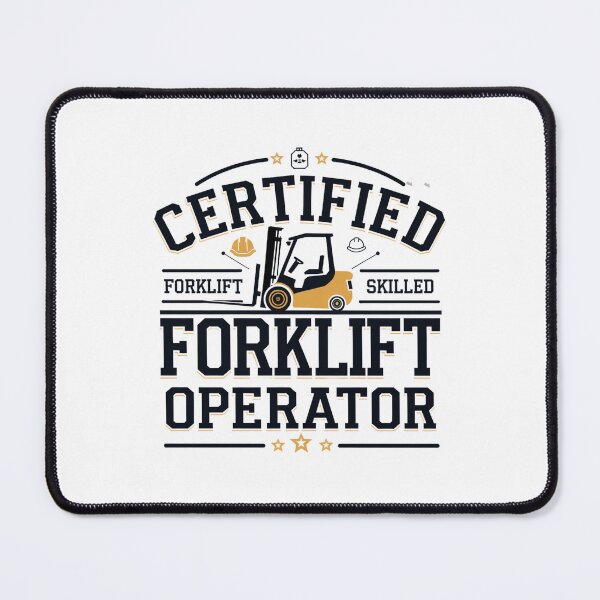 Item preview, Certified forklift operator designed and sold by Mateusz Majcherek.