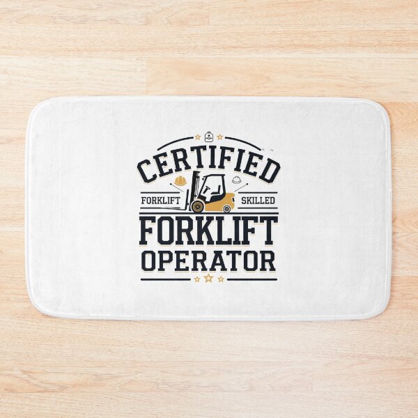 Item preview, Certified forklift operator designed and sold by Mateusz Majcherek.