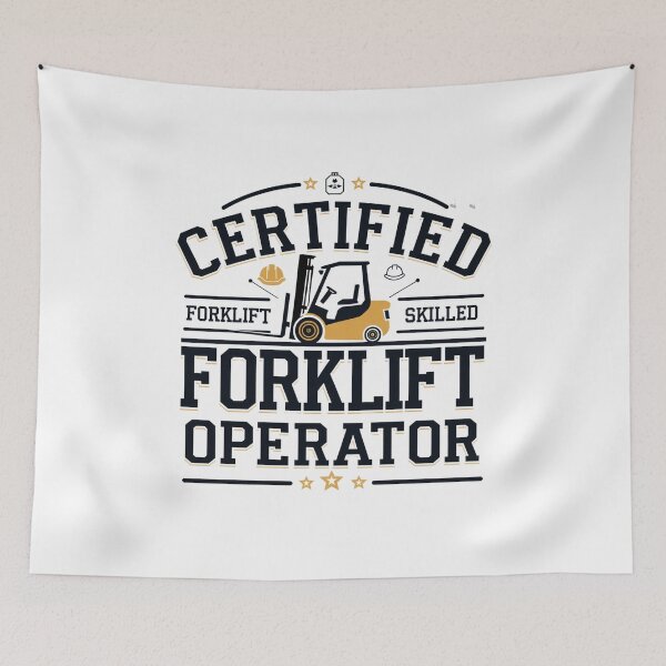 Item preview, Certified forklift operator designed and sold by Mateusz Majcherek.