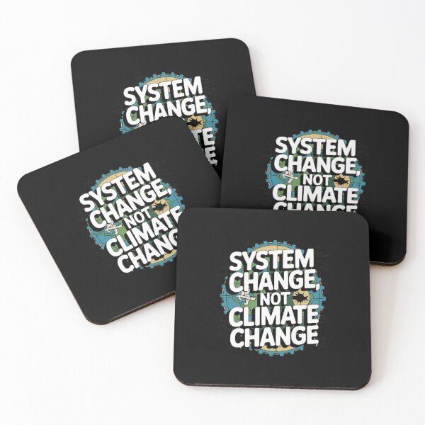 Item preview, system change not climate change designed and sold by Mateusz Majcherek.