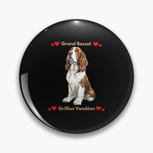 Item preview,  Grand Basset Griffon Vendéen Cute Dog  designed and sold by MarcinDesign.