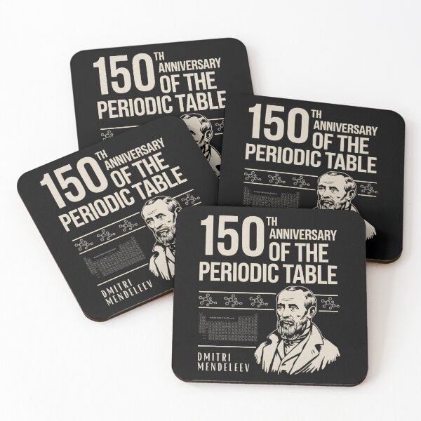 Item preview, 150 th Anniversary Of The Periodic Table Dmitri Mendeleev designed and sold by OskarArts.