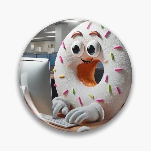 Item preview, Doughnut Coworker designed and sold by iMIGHTwearTHAT.