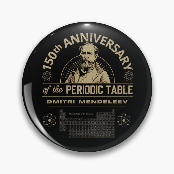 Item preview, 150 th Anniversary Of The Periodic Table Dmitri Mendeleev designed and sold by OskarArts.