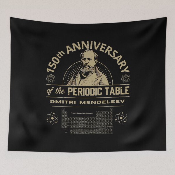 Item preview, 150 th Anniversary Of The Periodic Table Dmitri Mendeleev designed and sold by OskarArts.