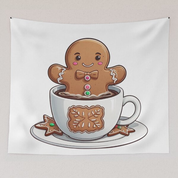 Item preview, Cute Christmas Gingerbread Cookies designed and sold by NacreArt.