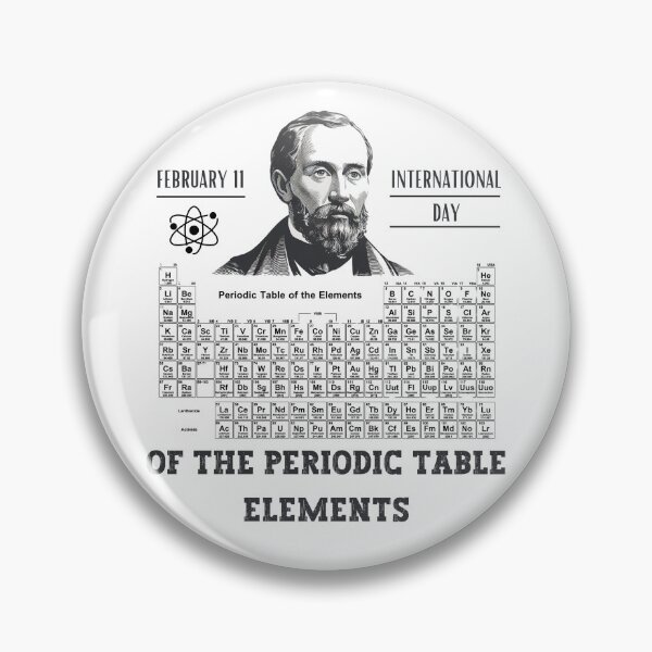 Item preview, International Day Of The Periodic Table On February 11 designed and sold by OskarArts.