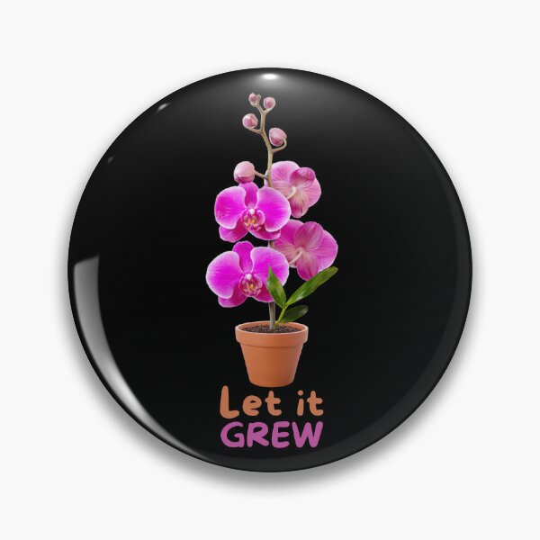 Item preview, Let It Grew Purple Orchid Lover designed and sold by printstars.
