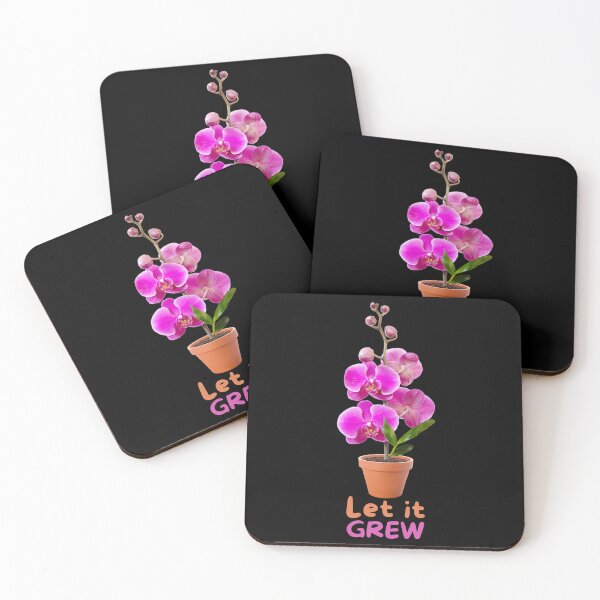Item preview, Let It Grew Purple Orchid Lover designed and sold by printstars.