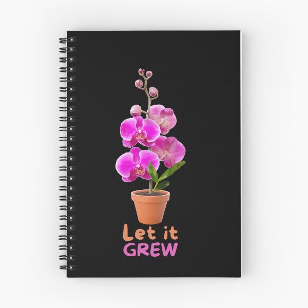 Item preview, Let It Grew Purple Orchid Lover designed and sold by printstars.