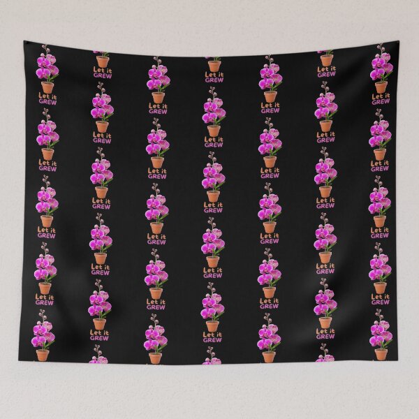 Item preview, Let It Grew Purple Orchid Lover designed and sold by printstars.