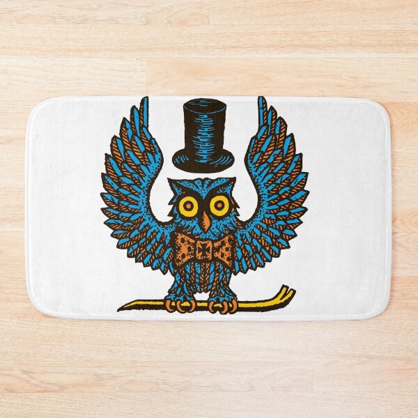Item preview, prison tattoo owl, safe cracker, hacker designed and sold by goatboyjr.