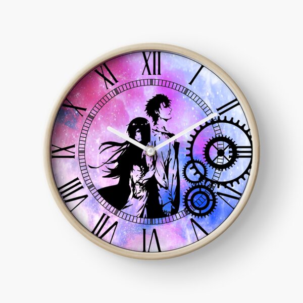 Steins;Gate Loving mix colors Clock