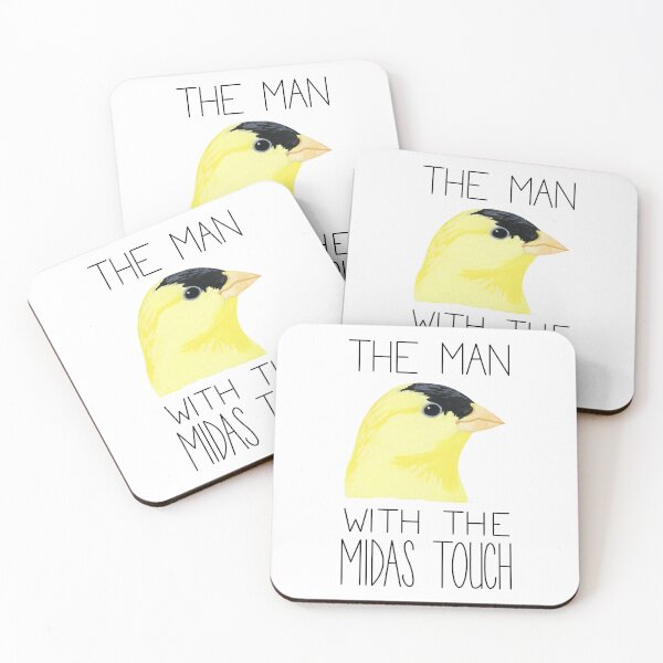 Item preview, The Man With the Goldfinch Touch designed and sold by LauraWolfArtist.